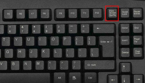 win7电脑按什么键自由截图