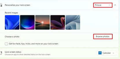 win11怎么设置锁屏壁纸