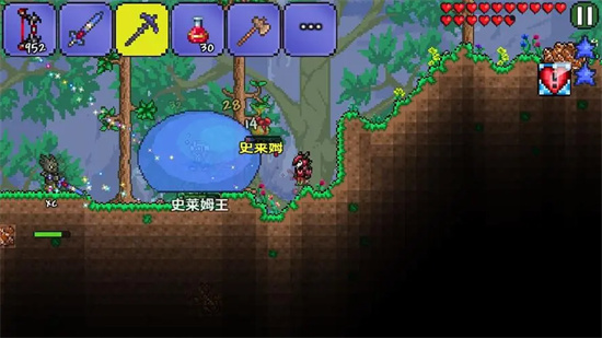 泰拉瑞亚史莱姆从天而降是什么意思