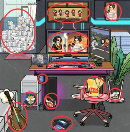 疯狂梗传宅男宝物怎么通关