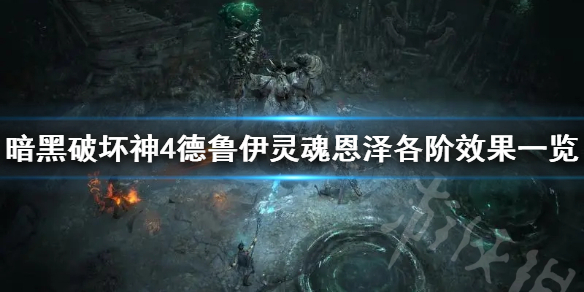 暗黑破坏神4德鲁伊灵魂恩泽各阶效果一览