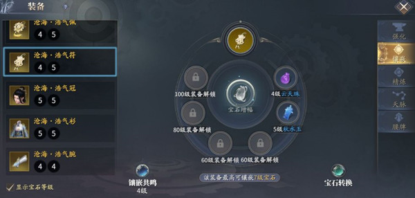 庆余年手游宝石镶嵌攻略：宝石镶嵌方法介绍[多图]图片1