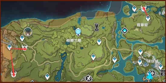 原神遗迹龙兽在哪里刷 原神遗迹龙兽材料路线图[图2]