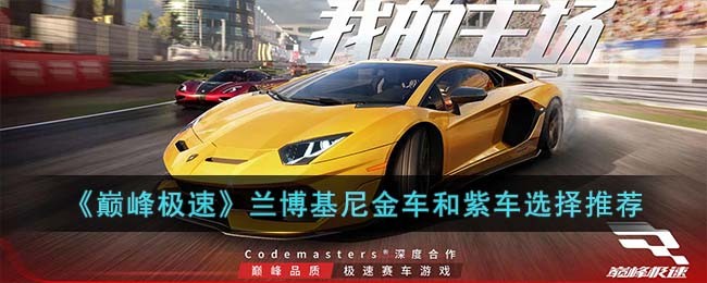 巅峰极速兰博基尼金车和紫车选择推荐