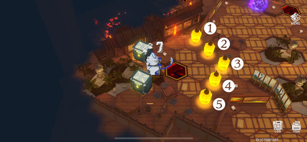 深空之眼蜃气楼通关攻略 游踪金鱼灯笼解密顺序分享[多图]图片3