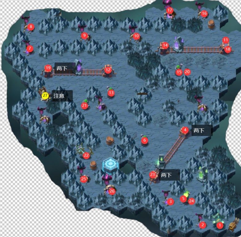 剑与远征万灵之幽攻略路线图 万灵之幽通关路线一览