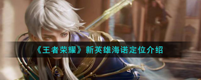 王者荣耀新英雄海诺定位介绍