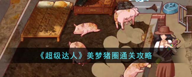 超级达人美梦猪圈通关攻略