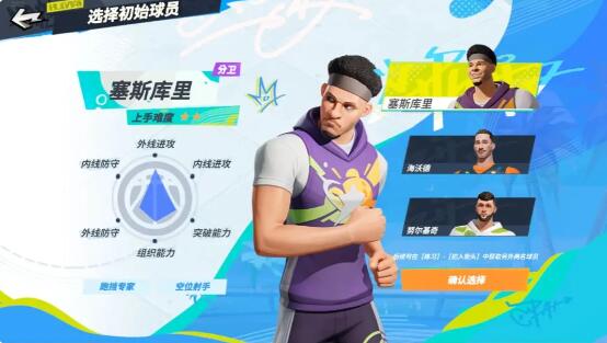 全明星街球派对初始球员怎么选 初始球员选择推荐