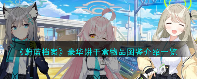 蔚蓝档案豪华饼干盒物品图鉴介绍一览