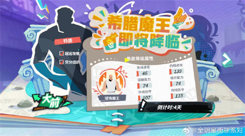 全明星街球派对扬尼斯介绍 全明星街球派对扬尼斯什么时候上线