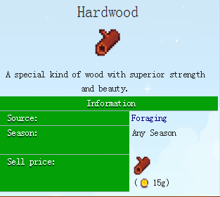 星露谷物语硬木怎么获得 星露谷物语硬木在哪里刷