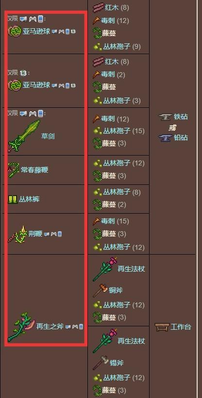 泰拉瑞亚藤蔓怎么获取？