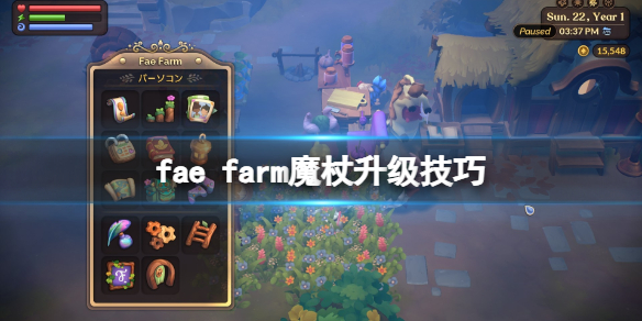 妖精农场fae farm魔杖怎么升级