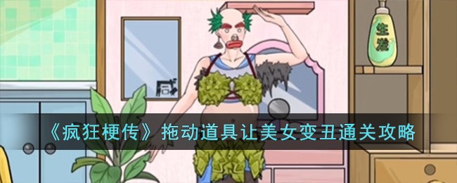 疯狂梗传拖动道具让美女变丑通关攻略