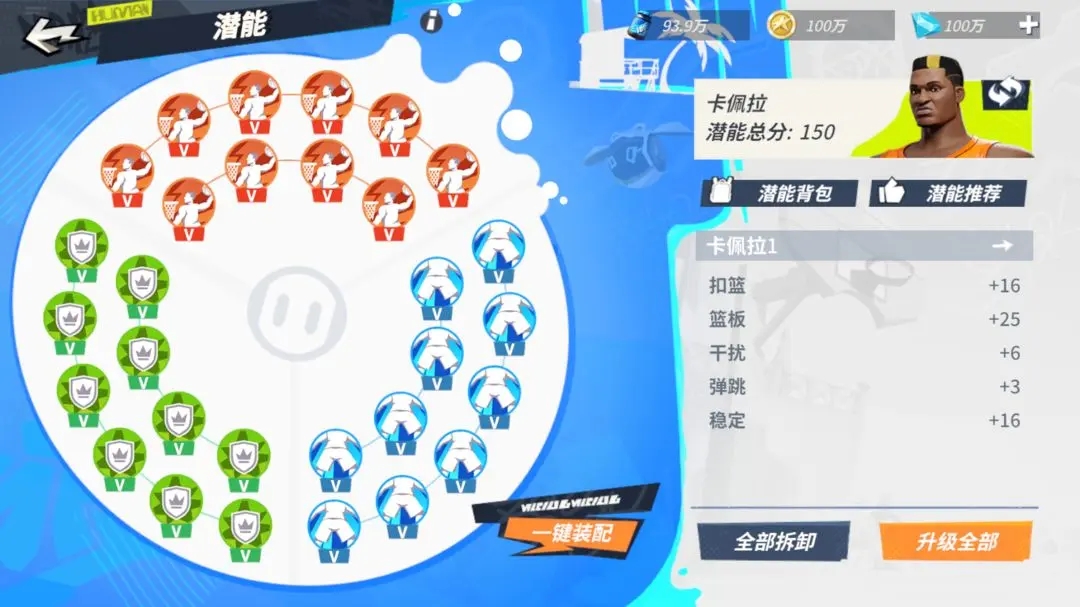 全明星街球派对卡佩拉潜能及伙伴搭配推荐