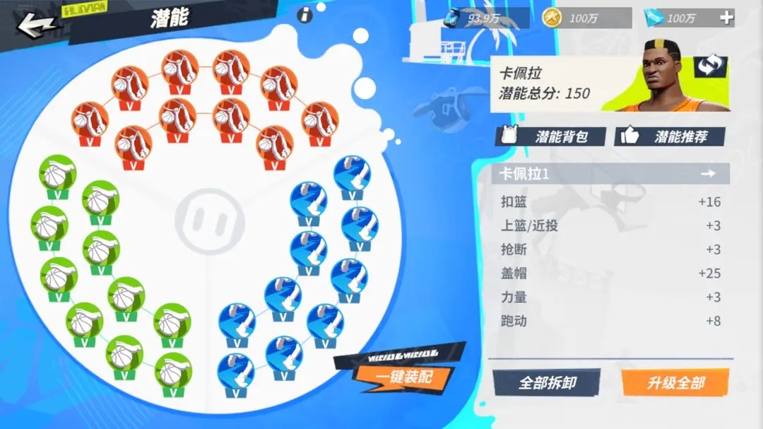 全明星街球派对卡佩拉潜能及伙伴搭配推荐