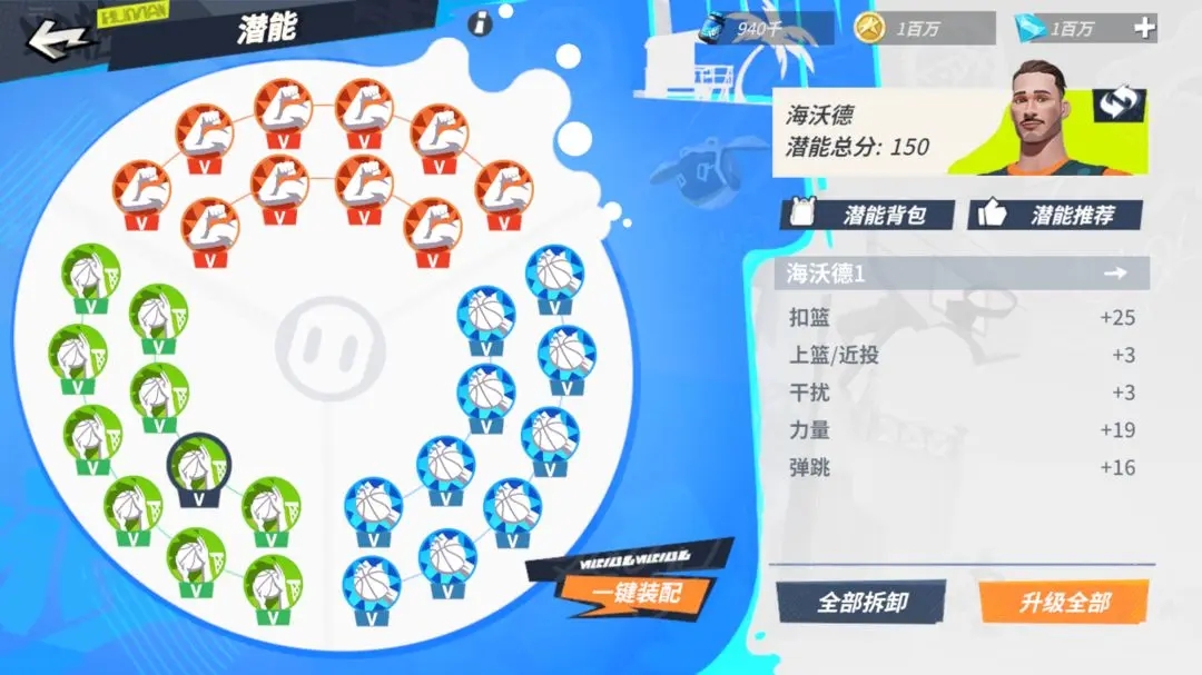 全明星街球派对海沃德潜能及伙伴搭配推荐