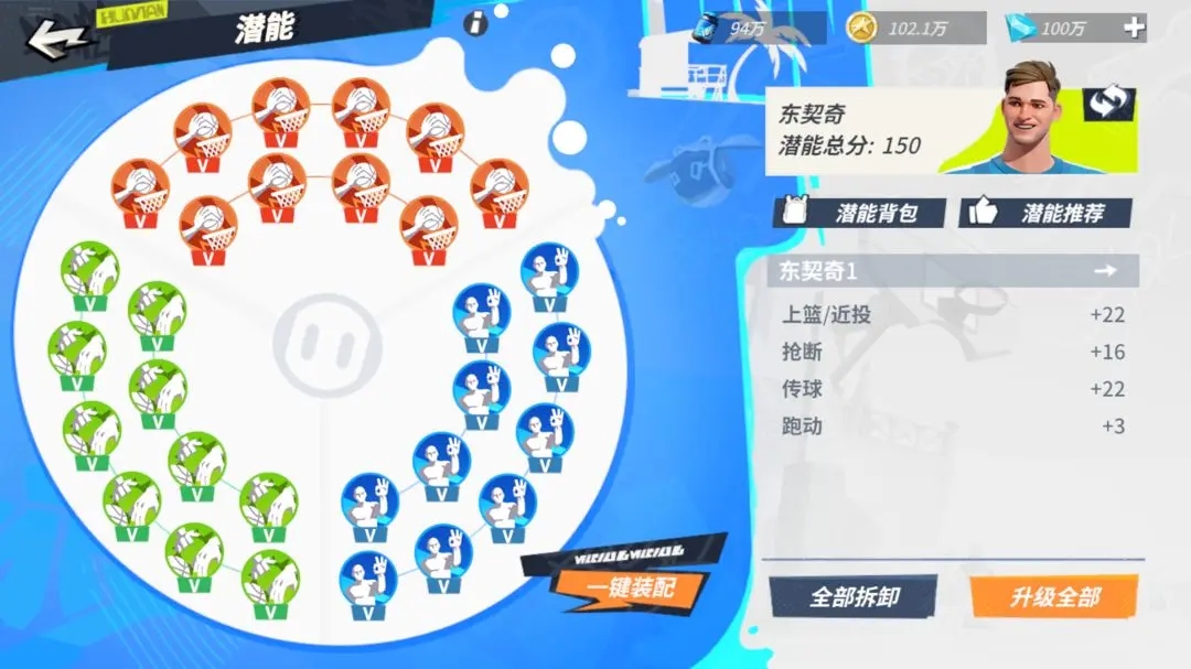 全明星街球派对东契奇潜能及伙伴搭配推荐