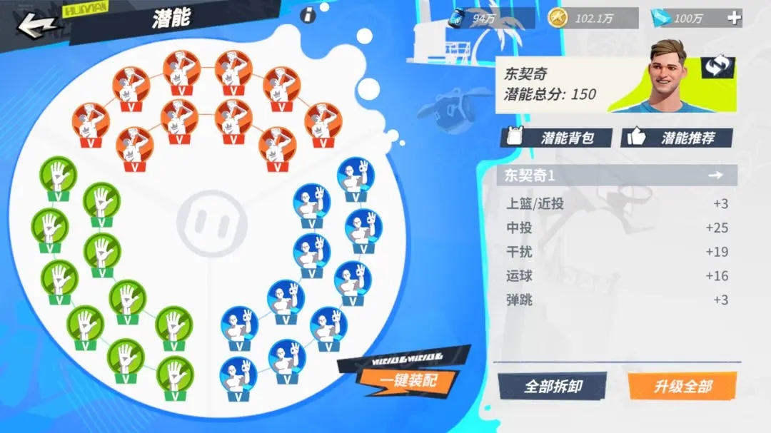 全明星街球派对东契奇潜能及伙伴搭配推荐