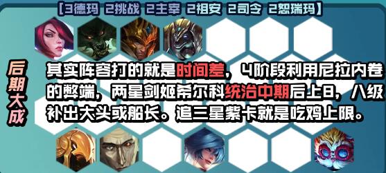 云顶之弈S9.5剑姬拼多多阵容玩法攻略