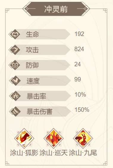 山海镜花九尾狐镜灵介绍