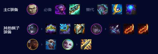 云顶之弈S9.5堡垒吸血希尔科阵容玩法攻略