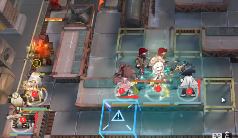 明日方舟CV-EX-8正中目标突袭摆完挂机攻略