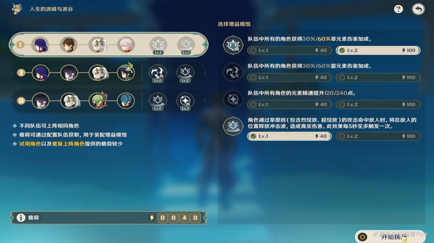 原神怒放的勃勃劲草20000分阵容推荐