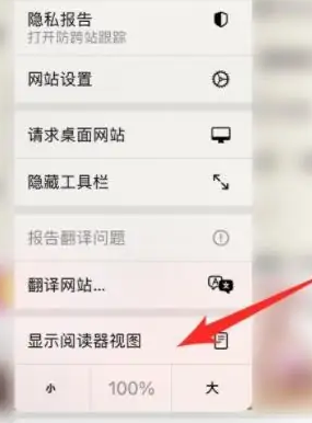 《safari浏览器》阅读模式设置方法