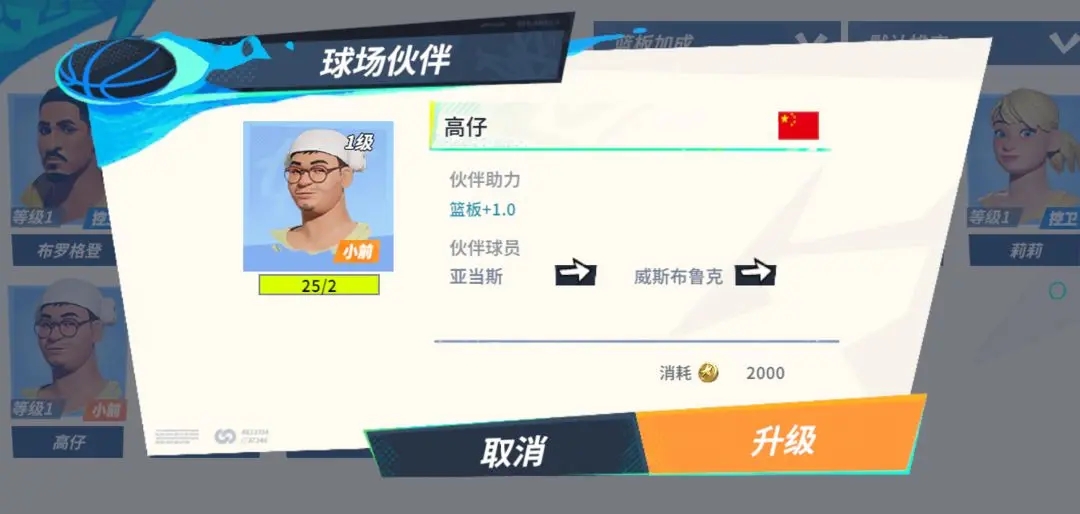 全明星街球派对威斯布鲁克潜能及伙伴搭配推荐