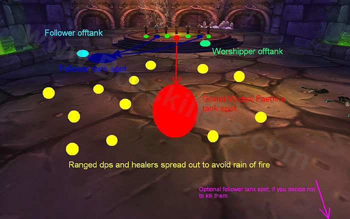 魔兽世界WLK怀旧服纳克萨玛斯黑女巫法琳娜打法攻略