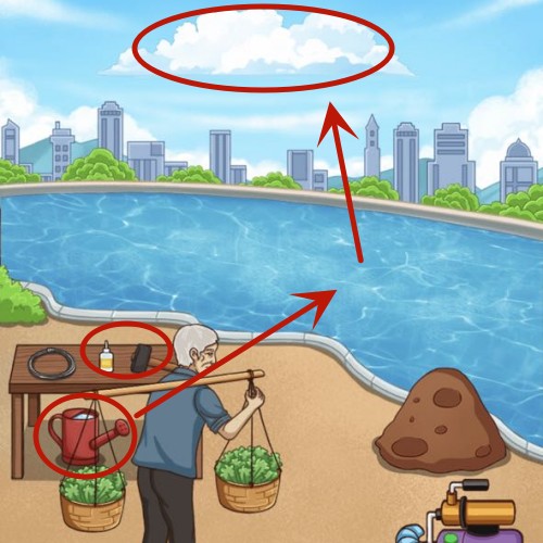 脑洞茬里王大爷过河怎么过 脑洞茬里王大爷过河通关攻略图2