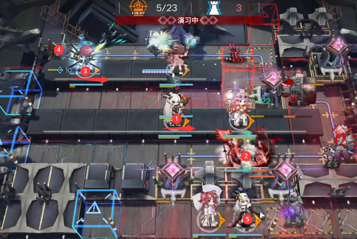 明日方舟恶兆湍流13-15短暂齐聚摆完挂机攻略