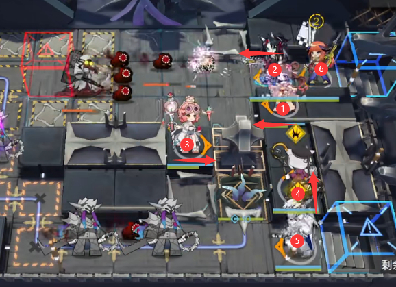 明日方舟恶兆湍流13-14猩红烟火摆完挂机攻略