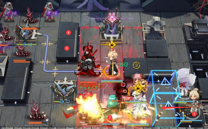 明日方舟恶兆湍流H13-1湍流行动-1打法攻略