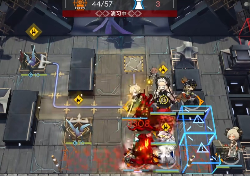 明日方舟恶兆湍流H13-1湍流行动-1打法攻略