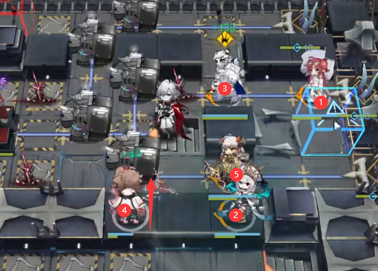 明日方舟恶兆湍流13-21殷红君主摆完挂机攻略