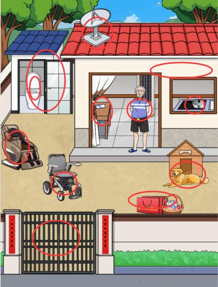 《就我眼神好》看望爷爷通关攻略