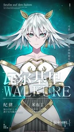 宿命回响弦上的叹息瓦尔基里角色介绍