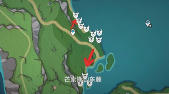 原神原海异种采集路线图-原神原海异种采集路线推荐图3