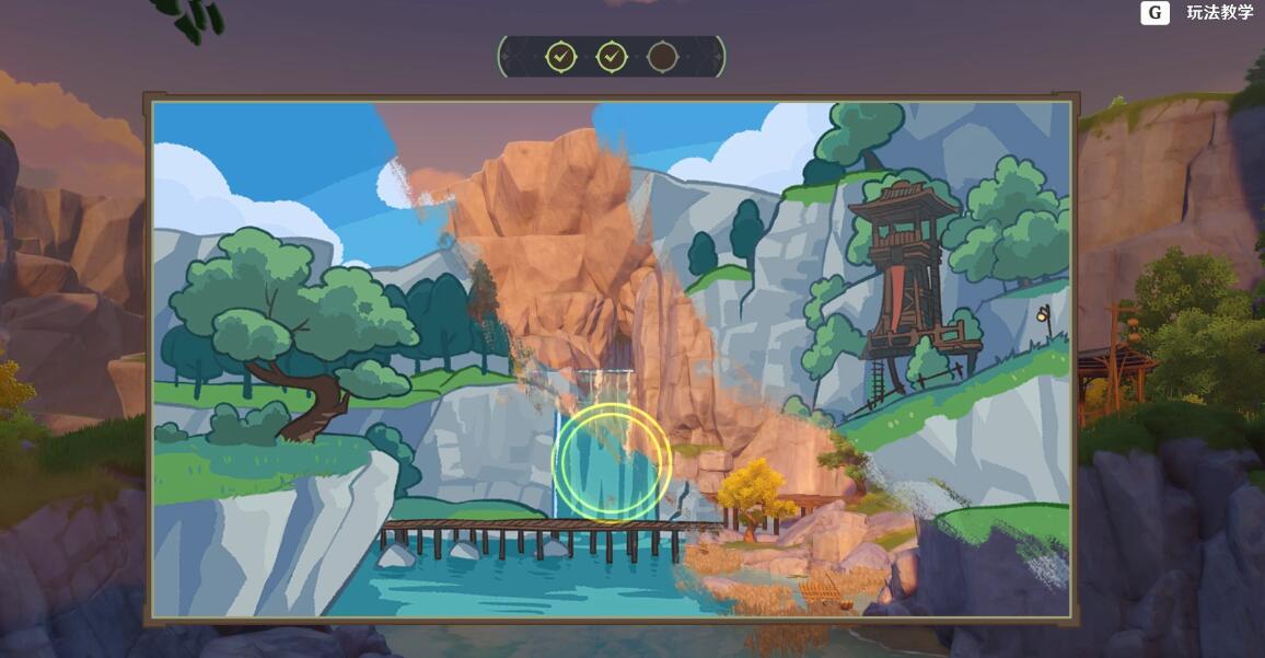原神游水酝诗籍寻景觅画之三通关攻略