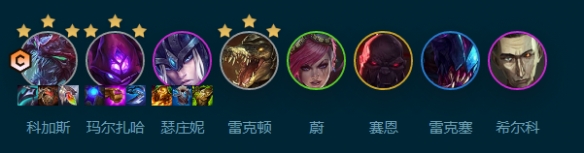 云顶之弈S9.5格斗虚空大虫子阵容玩法攻略