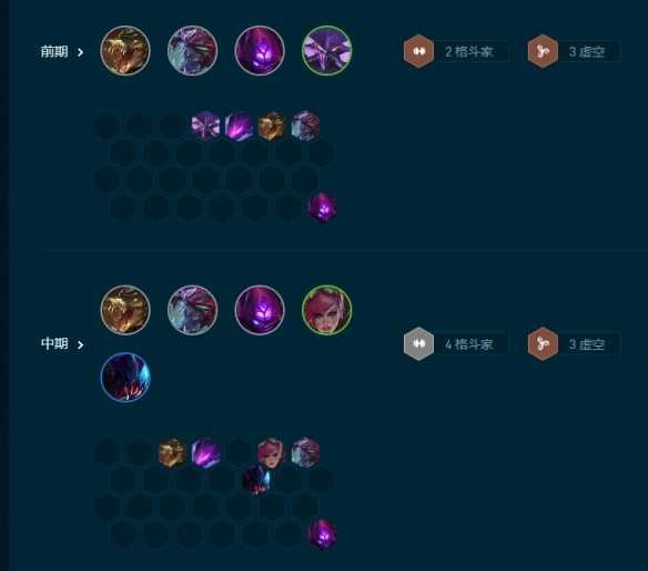 云顶之弈S9.5格斗虚空大虫子阵容玩法攻略