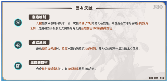 原神优菈天赋加点推荐2024