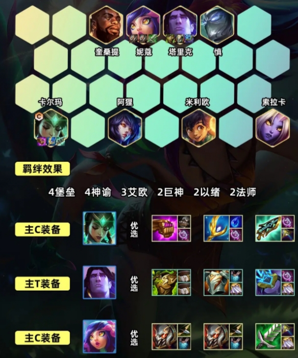 云顶之弈S9.5核弹妮蔻阵容玩法攻略