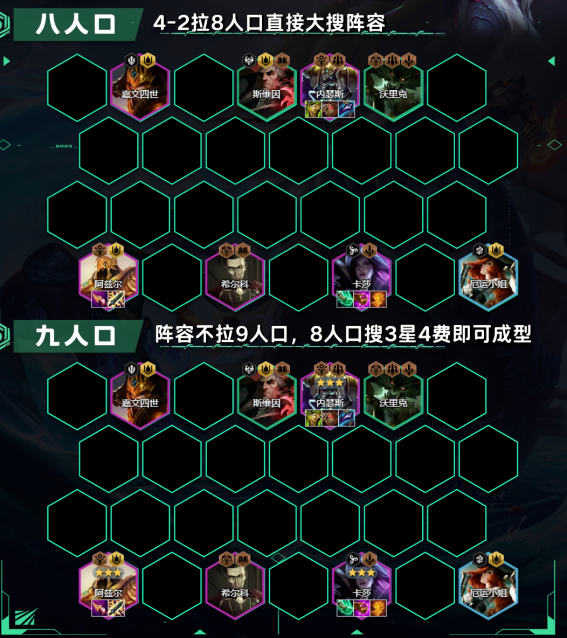 云顶之弈S9.5塔姆司令阵容玩法攻略