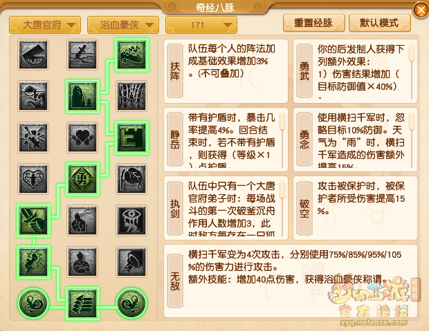 梦幻西游大唐官府经脉加点推荐2024