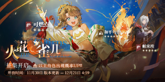 重返未来1999火花雀儿活动征集怎么玩