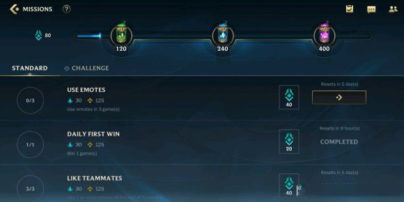 英雄联盟手游emotes任务完成攻略